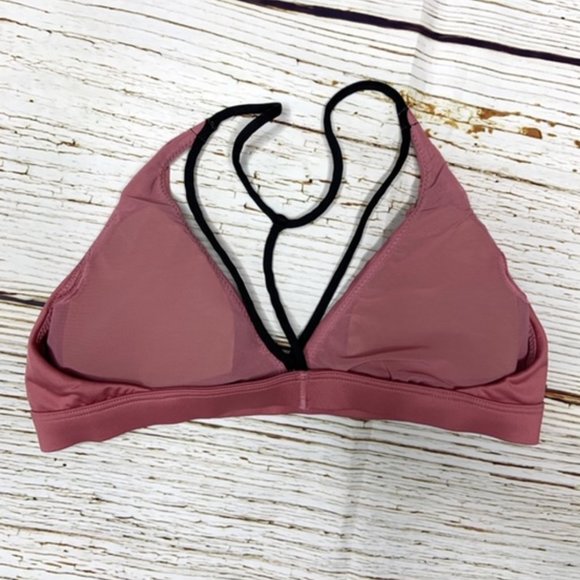 Pink and Black Sports Bra - Picture 2 of 2